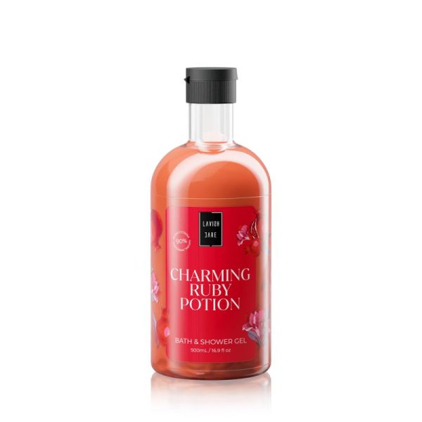 Lavish Care Charming Ruby Potion Bath & Shower Gel - Αφρόλουτρο 500ml